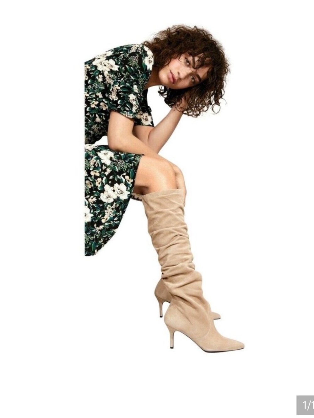 Stuart weitzman slouchy boot size 10.5